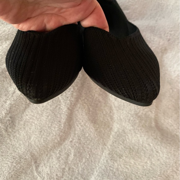 Vivaia Melia D’Orsay pointed-toe black flats - Picture 3 of 11
